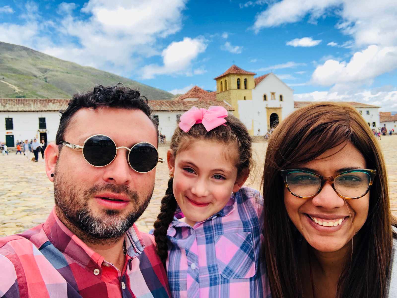 Selfie en familia